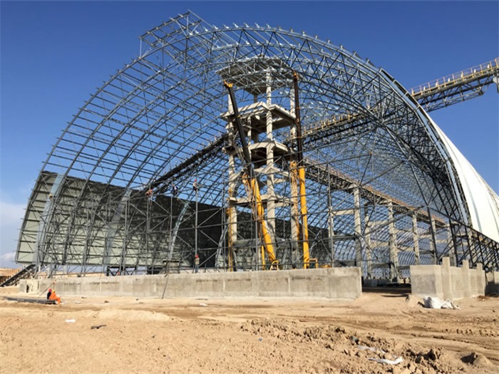 许昌煤机油桶翘工程网架